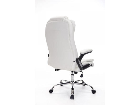 Sedia in similpelle bianca