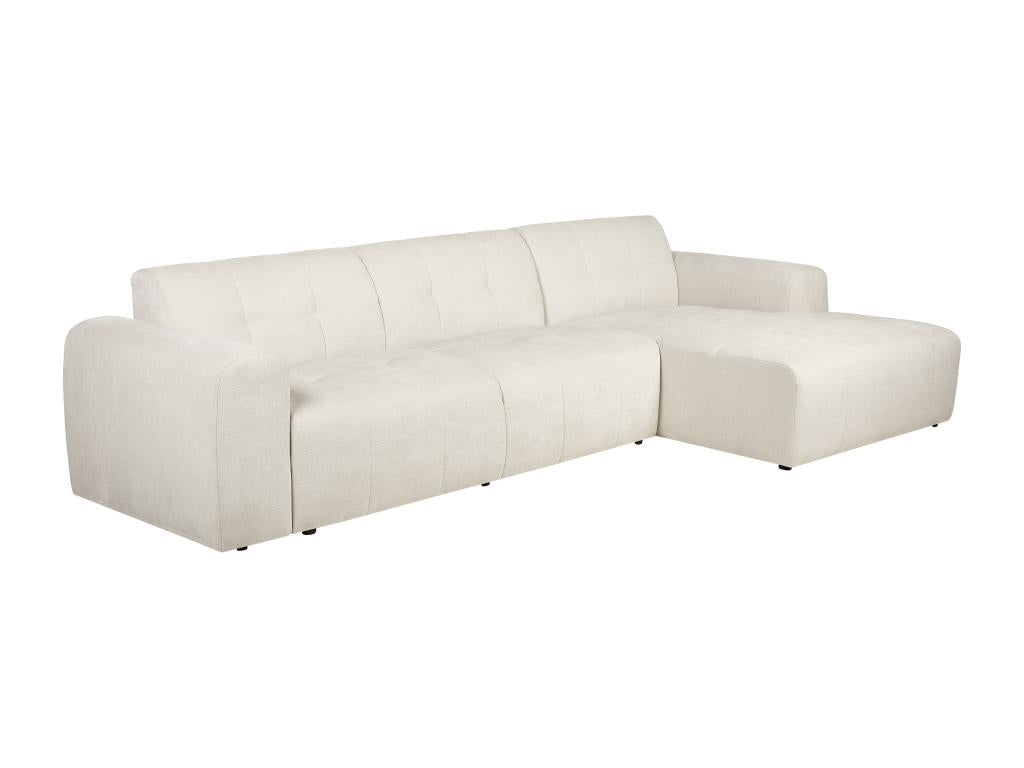 Divano in tessuto bianco