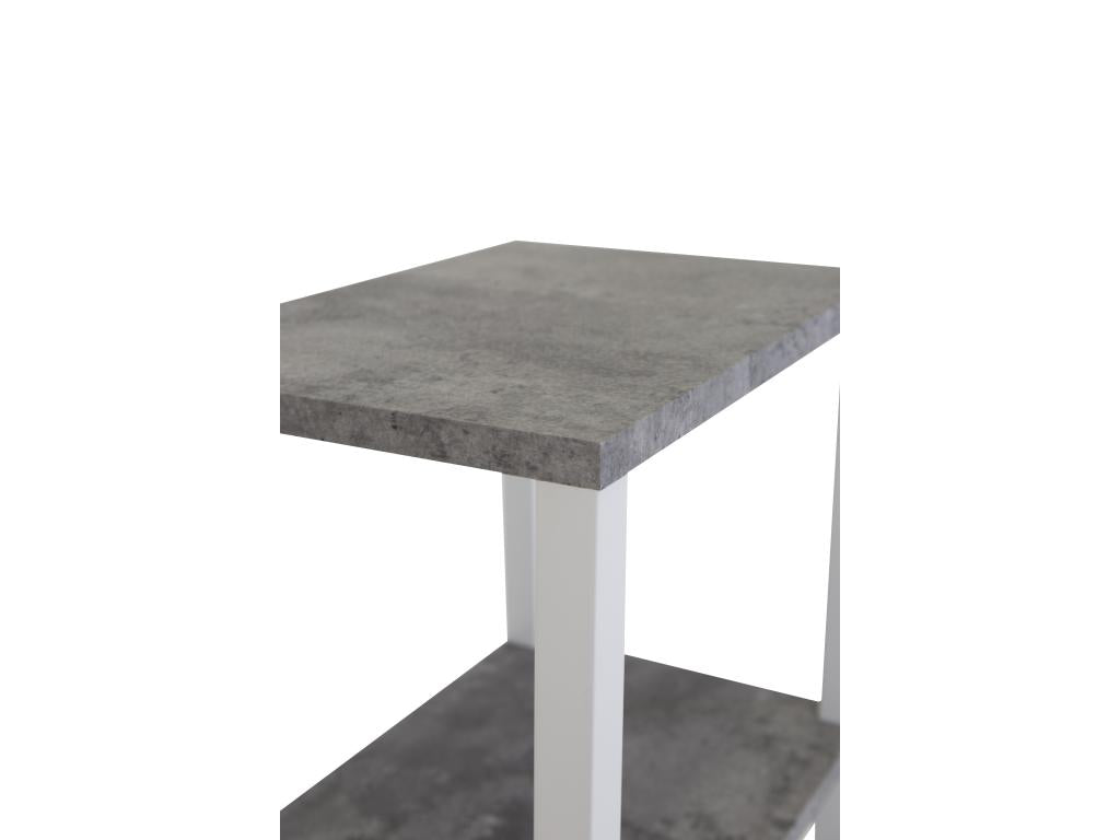 Tavolo grigio, 30 x 30 x 68 cm