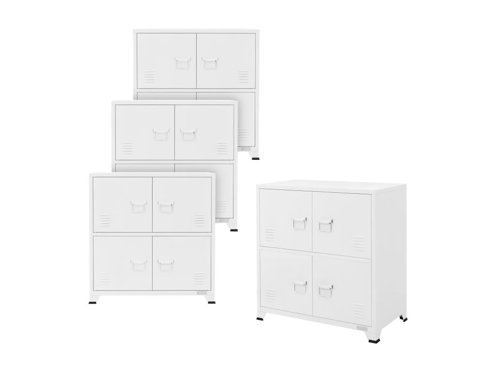 Armadio bianco, 75 x 40 x 80,5 cm