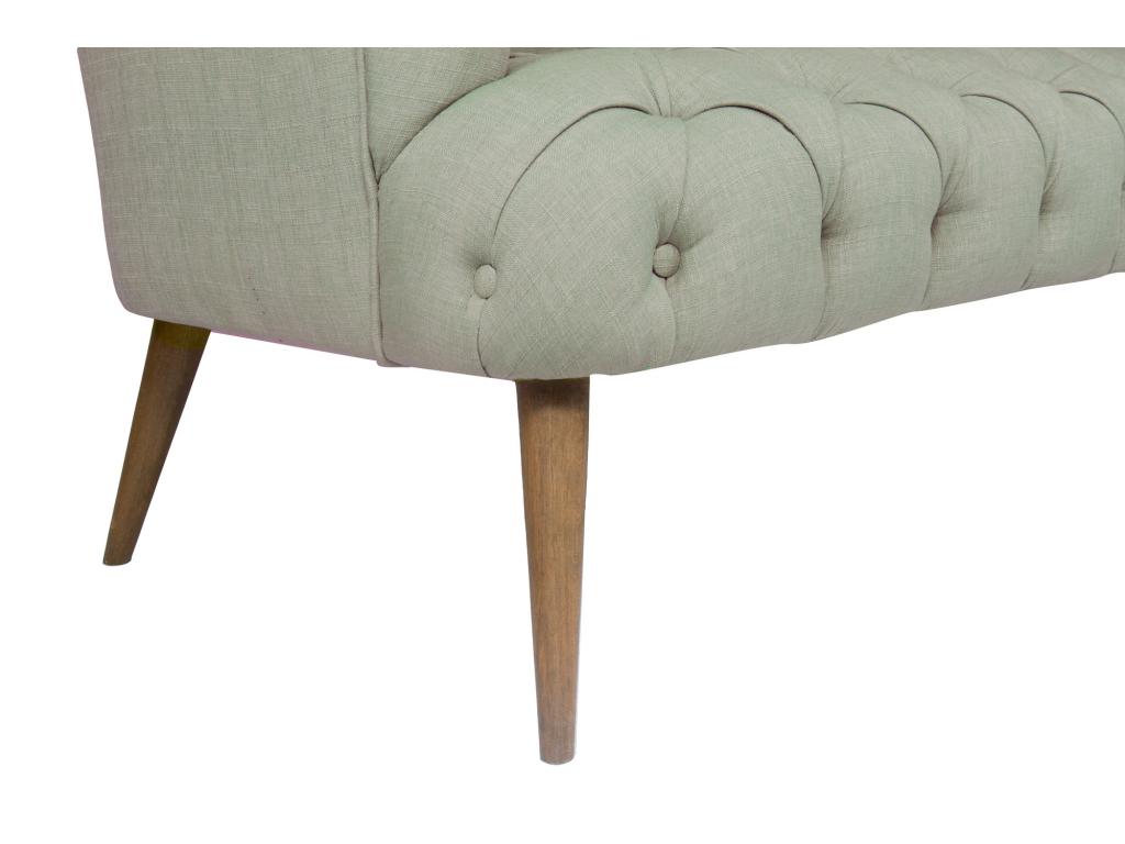 Divano in tessuto grigio