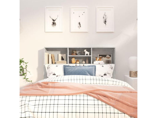 Letto grigio, 120 x 19 x 103,5 cm