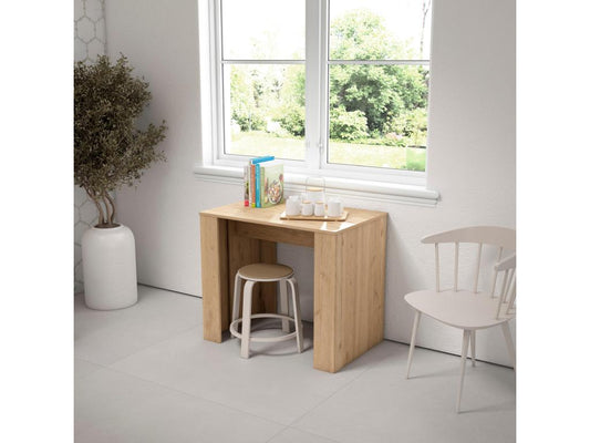 Tavolo da pranzo in legno di quercia naturale