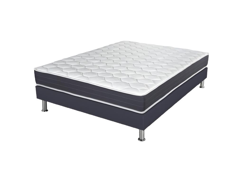 Materasso in ferro grigio, 160 x 200 cm