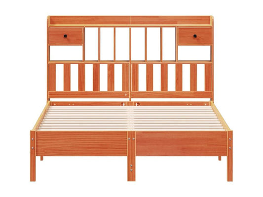 Materasso in legno di pino marrone, 140 x 190 cm