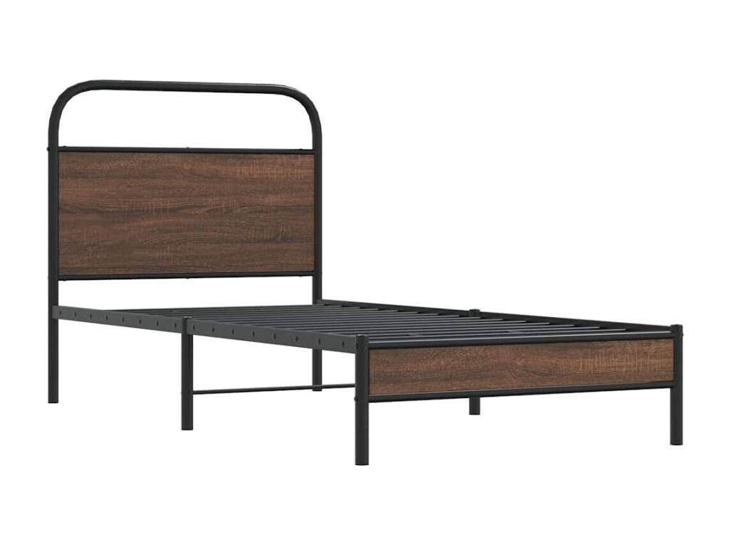 Materasso in legno di quercia marrone, 100 x 190 cm