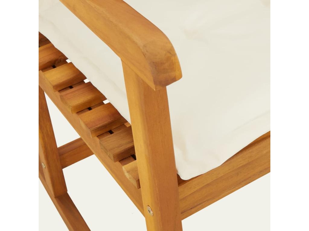 Sedia in legno massello marrone