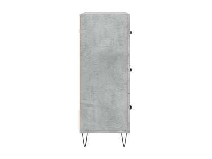 Credenza in legno ingegnerizzato grigio, 69,5 x 34 x 90 cm