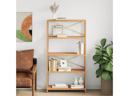 Mobili per la casa in legno di quercia naturale, 80 x 30 x 146 cm