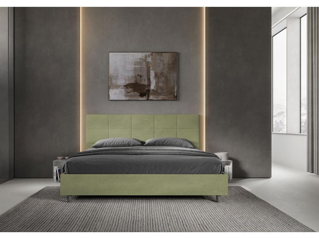 Letto verde, 200 x 200 cm