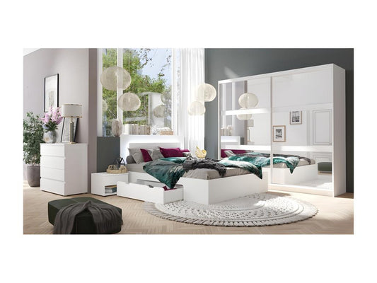 Letto bianco, 180 x 200 cm