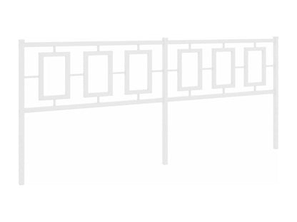 Letto in metallo bianco