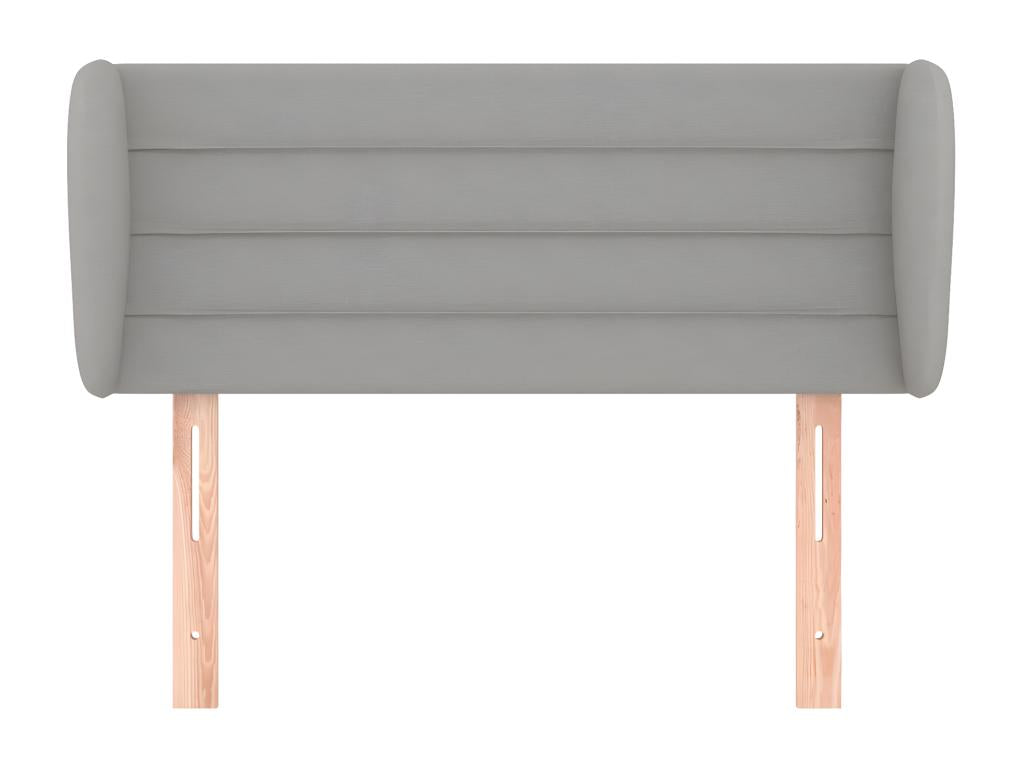 Letto in tessuto grigio, 83 x 23 x 78 cm