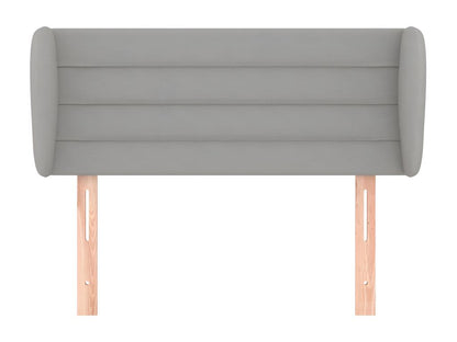 Letto in tessuto grigio, 83 x 23 x 78 cm