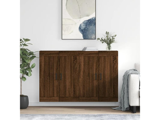 Armadio in legno ingegnerizzato marrone