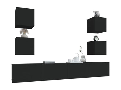 Mobili per la casa in legno ingegnerizzato nero