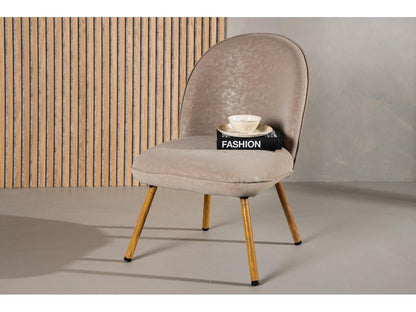 Poltrona beige, 55 x 72 x 81 cm