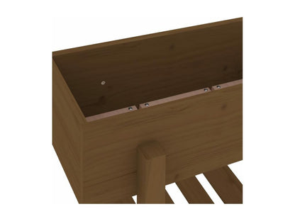 Mobili per la casa in legno massello marrone, 62 x 30 x 69 cm