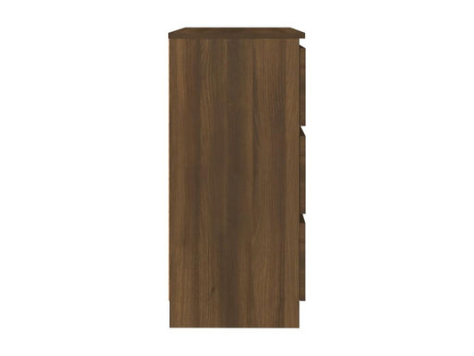 Credenza in legno ingegnerizzato marrone, 60 x 35 x 76 cm