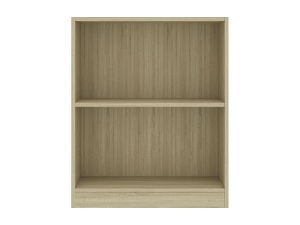 Libreria in legno ingegnerizzato marrone, 60 x 24 x 74,5 cm