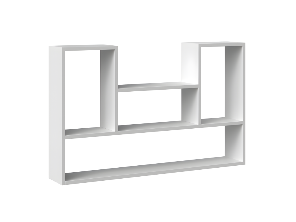 Libreria bianca, 100 x 60 x 16 cm