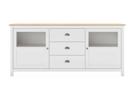 Credenza in legno di pino bianco