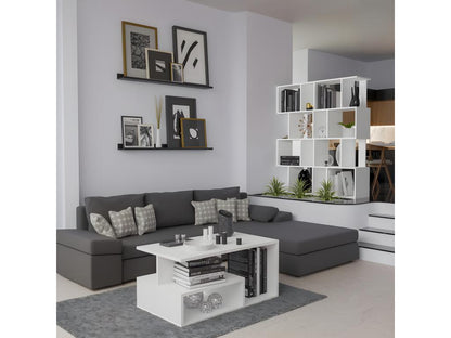 Libreria bianca, 100 x 60 x 16 cm