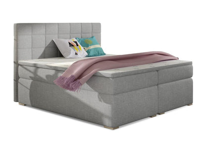 Materasso in tessuto grigio, 140 x 200 cm