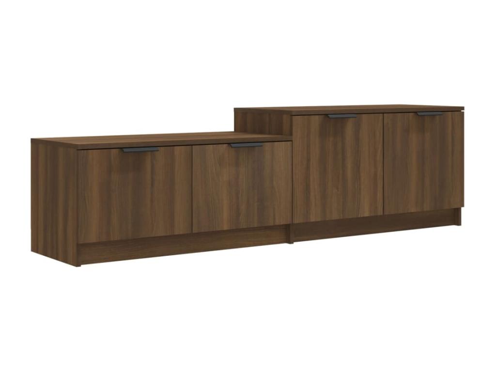 Mobile TV in legno ingegnerizzato marrone, 158,5 x 36 x 45 cm