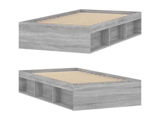 Struttura letto grigia, 100 x 200 cm