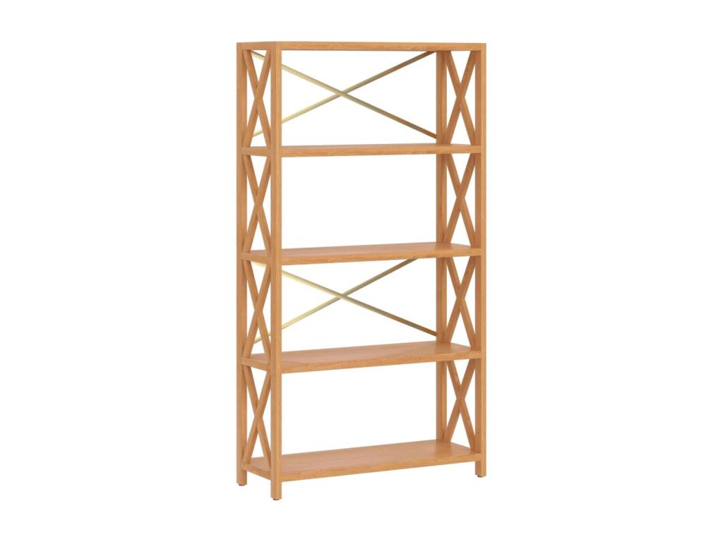 Mobili per la casa in legno di quercia naturale, 80 x 30 x 146 cm