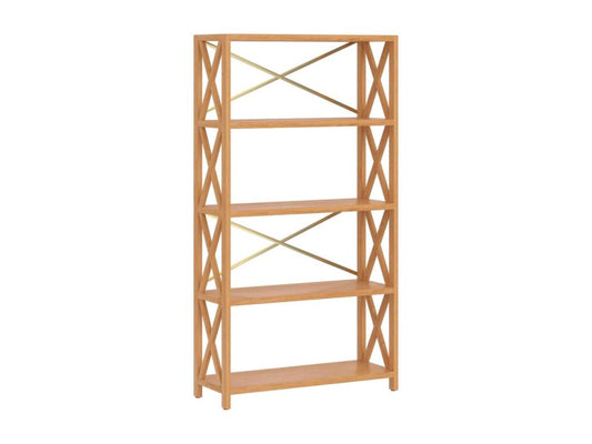 Mobili per la casa in legno di quercia naturale, 80 x 30 x 146 cm