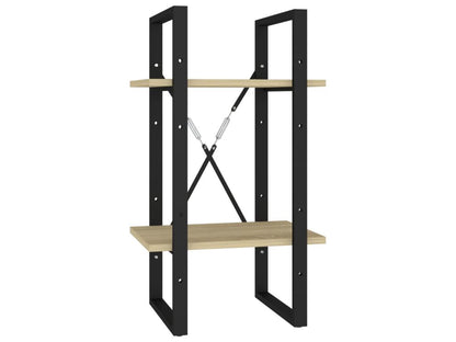 Libreria in legno di rovere naturale, 40 x 30 x 70 cm