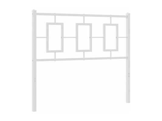 Letto in metallo bianco