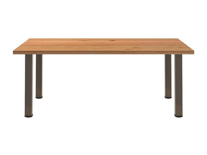 Tavolo da pranzo in legno di quercia marrone