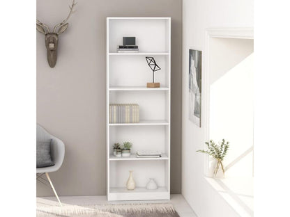 Libreria bianca, 60 x 24 x 175 cm