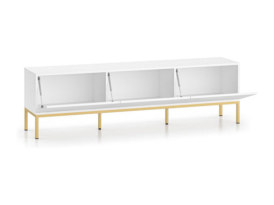 Mobile TV bianco, 170 x 37 x 50 cm