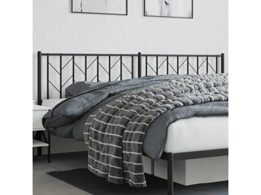 Letto in metallo nero