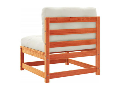 Divano in legno di pino marrone