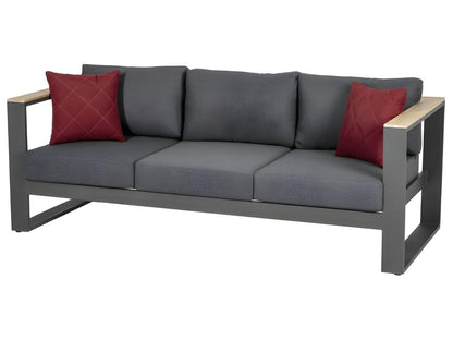 Set di mobili da esterno grigi