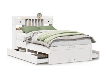 Materasso in legno di pino bianco, 135 x 190 cm