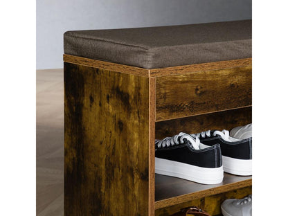 Panca marrone, 104 x 48 x 30 cm