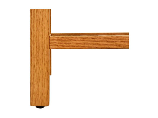 Mobili per la casa in legno di quercia marrone, 100 x 27 x 80 cm