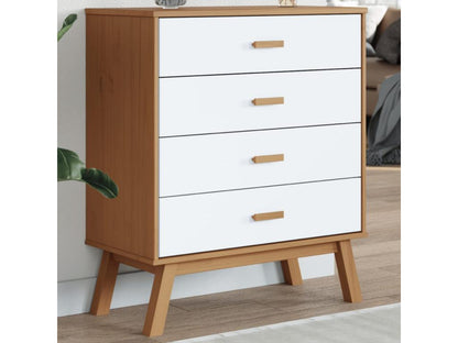 Armadio in legno di pino bianco