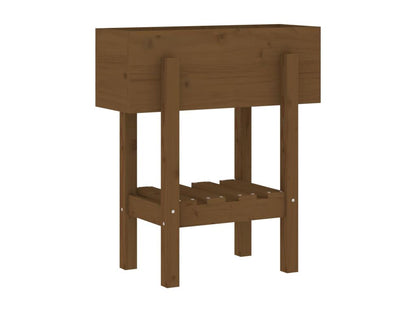 Mobili per la casa in legno massello marrone, 62 x 30 x 69 cm