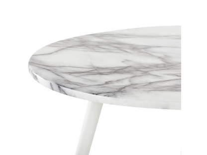 Tavolo in marmo bianco