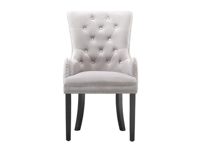 Mobili per la casa in velluto grigio