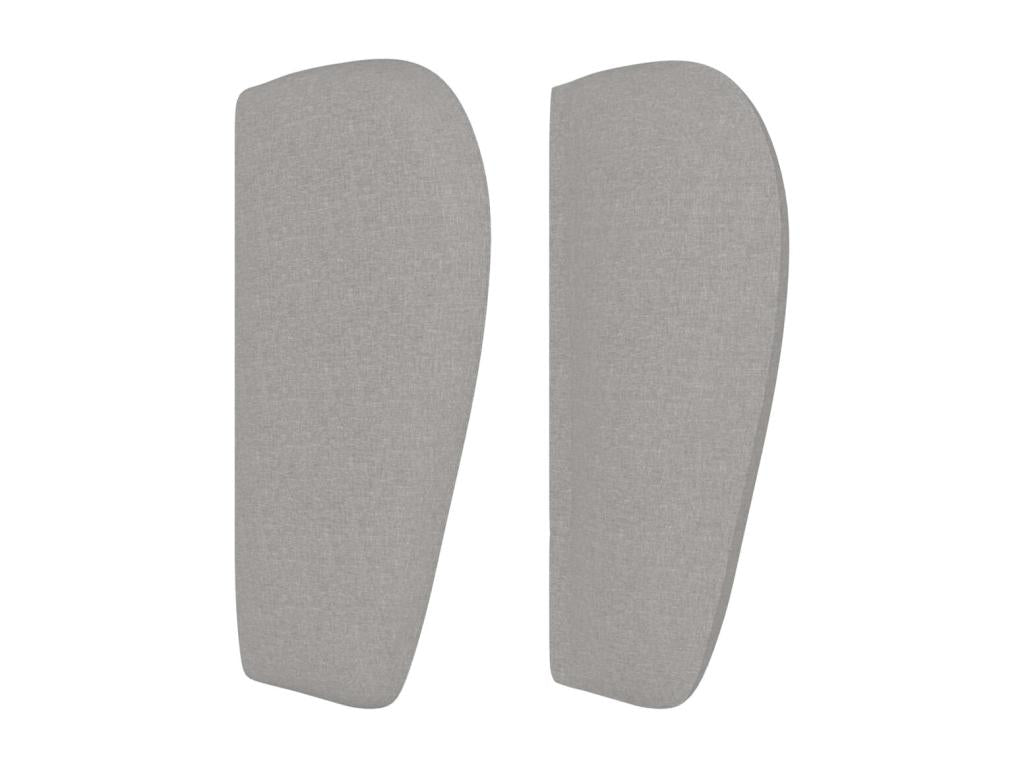 Letto in tessuto grigio, 83 x 23 x 78 cm