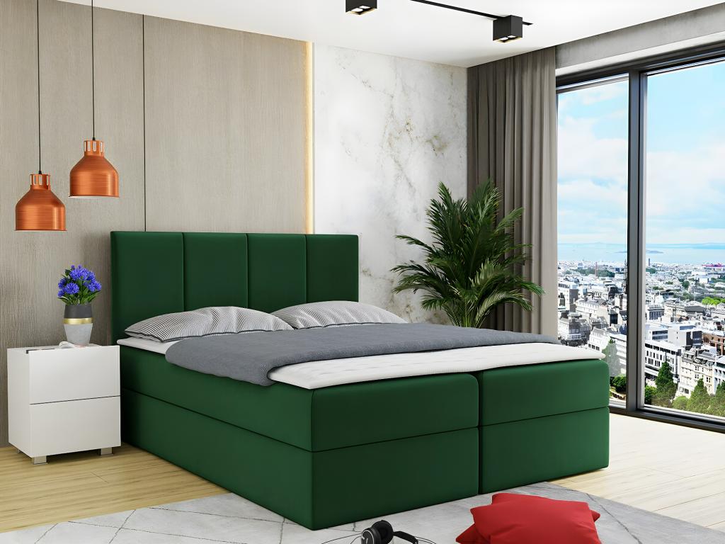 Letto verde, 180 x 200 cm