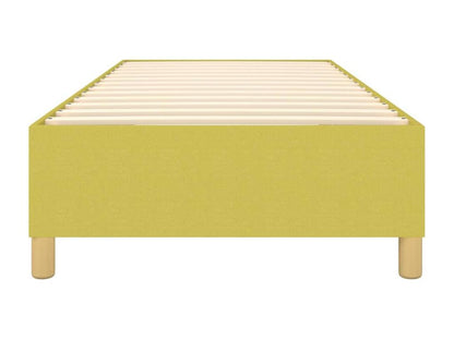 Letto in tessuto verde, 90 x 190 cm